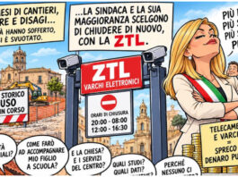 Consiglieri del gruppo di opposizione Veglie di Tutti: “ZTL NEL CENTRO STORICO: UNA SCELTA POLITICA CHE PENALIZZA VEGLIE. LA SINDACA RISPONDA AI CITTADINI!”